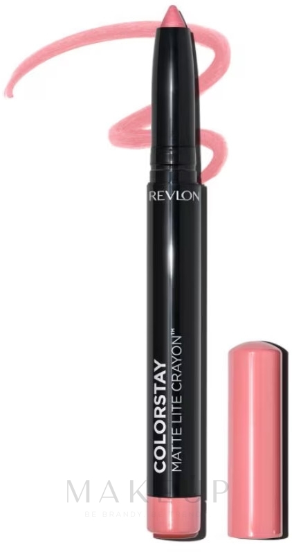 Lippenpomade - Revlon ColorStay Matte Lite Crayon Lipstick — Bild 001 - Tread Lightly