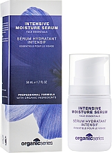 Intensiv feuchtigkeitsspendendes und regenerierendes Gesichtsserum mit pflanzlichen Extrakten und Hyaloronsäure - Organic Series Intensive Moisture Serum — Bild N4