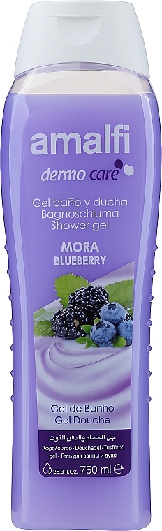 Dusch- und Badegel Brombeere - Amalfi Skin Mora & Grosella Shower Gel — Bild N1