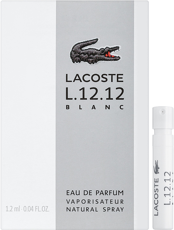 GESCHENK! Lacoste L.12.12 Blanc - Eau de Parfum (Probe) — Bild N1