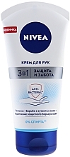 Düfte, Parfümerie und Kosmetik 3in1 Pflegende schützende, antibakterielle Handcreme - Nivea Care & Protect Hand Cream
