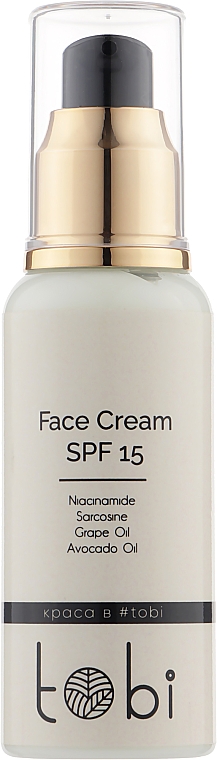 Tagescreme mit Sonnenschutz - Tobi Face Cream SPF 15 — Bild N1