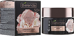 Düfte, Parfümerie und Kosmetik Luxuriöse Gesichtscreme für Tag und Nacht mit Liftingeffekt 50+ - Bielenda Camellia Oil Luxurious Lifting Cream 50+