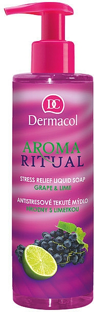 Flüssigseife Grape & Lime - Dermacol Aroma Ritual Liquid Soap Grape&Lime — Bild N1