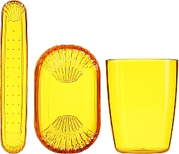 Düfte, Parfümerie und Kosmetik Reiseset 42058 transparent-gelb - Top Choice Set (accessory/3pcs)