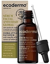 Düfte, Parfümerie und Kosmetik Gesichtsserum - Ecoderma Global Anti-Aging Face Serum