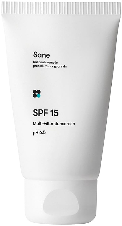 Tagescreme mit LSF 15 - Sane SPF 15 Multi-Filter Sunscreen pH 6.5 — Bild N1