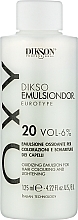 Haaroxidationsmittel - Dikson Oxy Oxidizing Emulsion For Hair Colouring And Lightening 20 Vol-6% — Bild N1