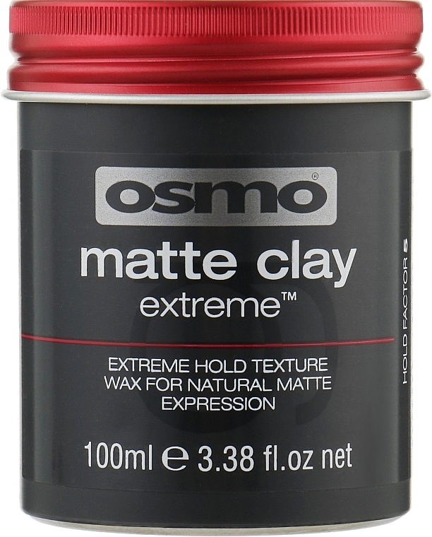 Intensiv mattierendes langanhaltendes Haarwachs mit natürlichem Finish Extrem starker Halt - Osmo Matte Clay Extreme — Foto N2