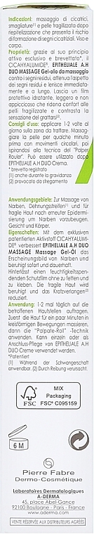 Massagegel-Öl gegen Narben und Dehnungsstreifen - A-Derma Epitheliale AH Massage — Bild N7