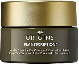 Anti-Aging-Augencreme mit Vitamin A - Origins Plantscription Wrinkle Correction Eye Cream with Encapsulated Retinol — Bild N1