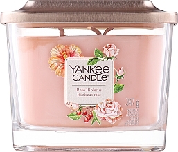 Duftkerze im Glas Rose Hibiscus - Yankee Candle Elevation Rose Hibiscus — Bild N1