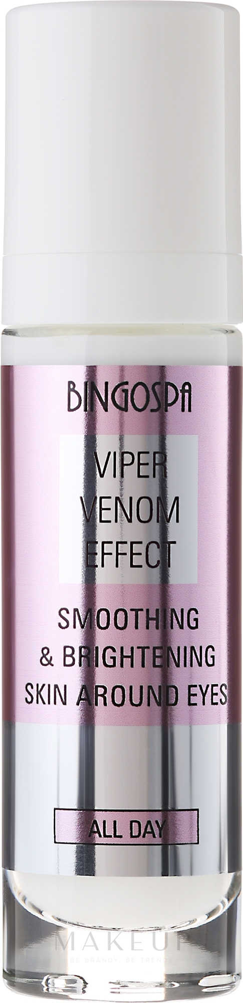 Augenkonturcreme - BingoSpa Viper Venom Effect Smoothing & Brightening Skin Around Eyes Eye Cream — Bild 50 ml