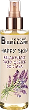 Düfte, Parfümerie und Kosmetik Entspannendes Trockenöl für den Körper - Fergio Bellaro Happy Skin Body Oil
