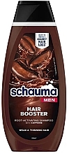 Shampoo für Männer mit Koffein zur Aktivierung der Haarwurzeln - Schauma Men Hair Booster Root Activating Shampoo — Bild N1