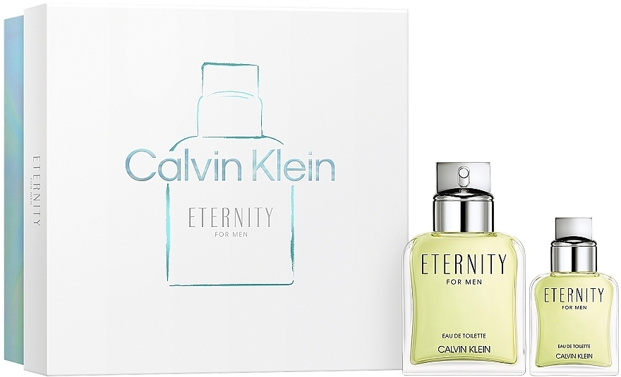 Duftset (Eau de Toilette 100 ml + Eau de Toilette 30 ml) - Calvin Klein Eternity For Men  — Bild N2