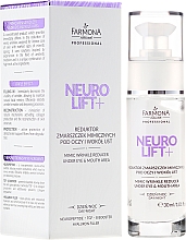 Lotion gegen Mimikfalten im Augen- und Mundbereich mit Neuropeptiden und Hyaluron - Farmona Professional Neuro Lift+ Mimic Wrinkle Reducer — Bild N1