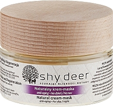 Düfte, Parfümerie und Kosmetik Anti-Aging Creme-Maske für das Gesicht - Shy Deer Natural Cream-mask