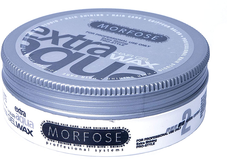 Haargel-Wachs - Morfose Extra Aqua Hair Gel Wax 2 — Bild N1