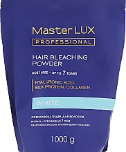 Aufhellende Haarpulver - Master LUX Professional White Hair Bleaching Powder — Bild N3