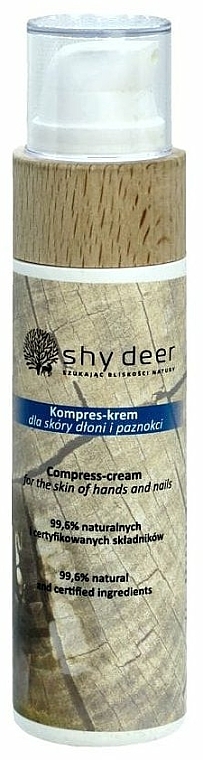 Hand- und Nagelcreme mit Panthenol und Macadamiaöl - Shy Deer Compress-cream — Bild N1