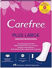Düfte, Parfümerie und Kosmetik Slipeinlagen mit leichtem Duft für extra Schutz 46 St. - Carefree Plus Large Light Scent