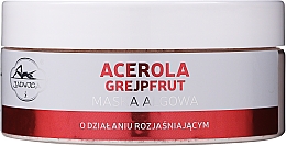 Düfte, Parfümerie und Kosmetik Aufhellende Gesichtsmaske mit Antioxidantien, Acerola- und Grapefruitextrakt - Jadwiga Acerola And Grapefruit Face Mask