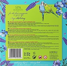 Badebomben-Set - Belle Nature Spa Moments Blue Iris (Badebomben 4x20g + Badebomben 4x30g) — Bild N2