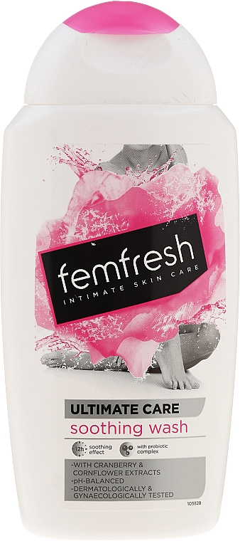 Beruhigendes Gel für die Intimhygiene mit Cranberryöl - Femfresh Intimate Hygiene Triple Action Soothing Wash — Bild N1