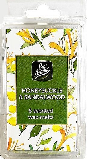 Aromatisches Wachs Geißblatt und Sandelholz - Pan Aroma Honeysuckle & Sandalwood Square Wax Melts  — Bild N1