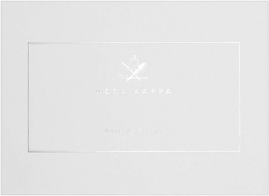 Acca Kappa White Moss - Duftset (Eau de Cologne 100ml + Handcreme 75ml + Seife 150g) — Bild N1