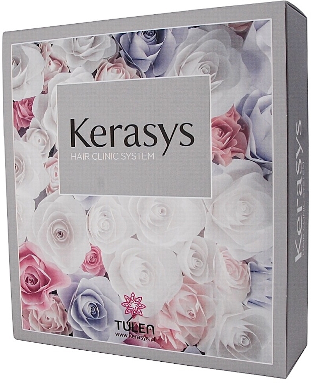 Haarpflegeset - KeraSys Salon Care Nutritive Ampoule (Shampoo 470ml + Haarspülung 470ml) — Bild N3