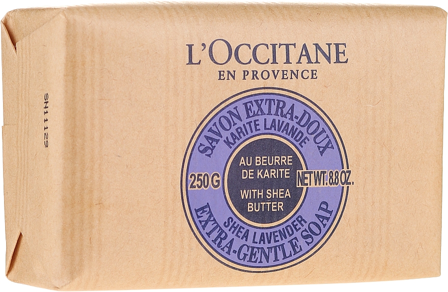 Kosmetikseife mit Sheabutter und Lavendel - L'occitane Shea Butter Extra Gentle Soap-Lavender — Bild N4