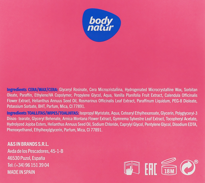 Professionelles Körperwachs - Body Natur Divine Wax For Body — Bild N5