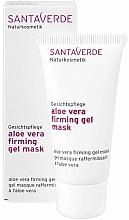 Düfte, Parfümerie und Kosmetik Straffende Gelmaske für das Gesicht mit Aloe Vera - Santa Verde Special Facial Care Aloe Vera Firming Gel Mask