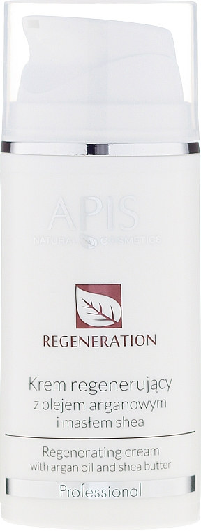 Regenerierende Gesichtscreme mit Arganöl und Sheabutter - APIS Professional Regeneration Cream — Bild N1