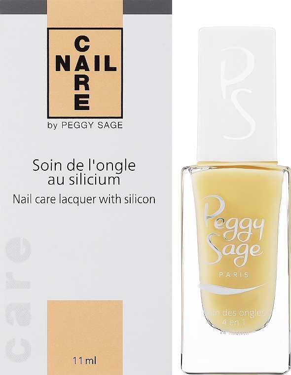 4in1 Nagelpflege mit Silikon - Peggy Sage 4-in-1 Nail Treatment With Silicon — Bild N2