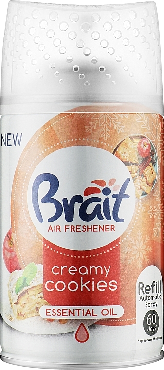 Ersatzflasche für Lufterfrischer Cremige Kekse - Brait — Bild N1