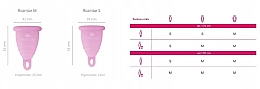 Menstruationstasse mit Beutel Größe S-M rosa 2 St. - Perfect Cup — Bild N3