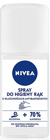 Reinigendes Hygienespray für die Hände auf Ethanolbasis - Nivea Hand Spray