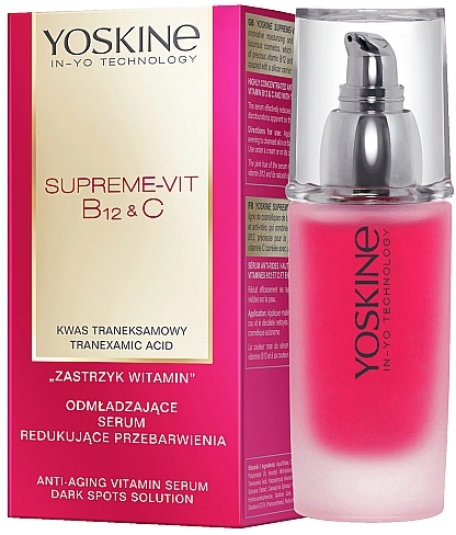 Verjüngendes Gesichtsserum - Yoskine Supreme-Vit B12 & C Anti-Aging Vitamin Serum — Bild N1