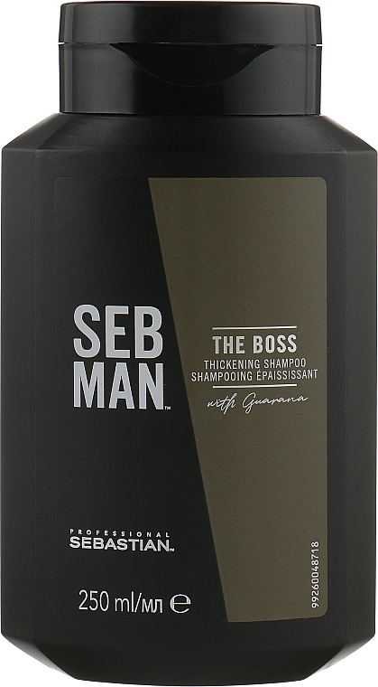 Volumen-Shampoo für dünnes Haar - Sebastian Professional Seb Man The Boss Thickening Shampoo — Bild N6