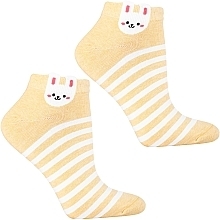 Kurze Damensocken CSD240-090 gelb - Moraj — Bild N1