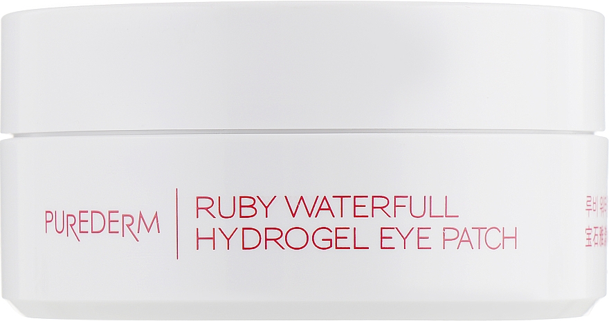 Hydrogel-Augenpatches mit Granatapfelextrakt - Purederm Ruby Waterfull Hydrogel Eye Patch — Bild N4