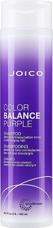 Shampoo für blondes und graues Haar - Joico Color Balance Purple Shampoo — Bild N1