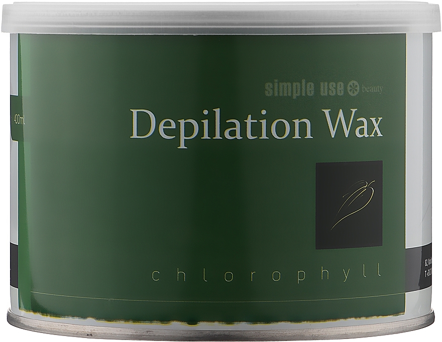 Warmes Enthaarungswachs Chlorophyll - Simple Use Beauty Depilation Wax — Bild N5