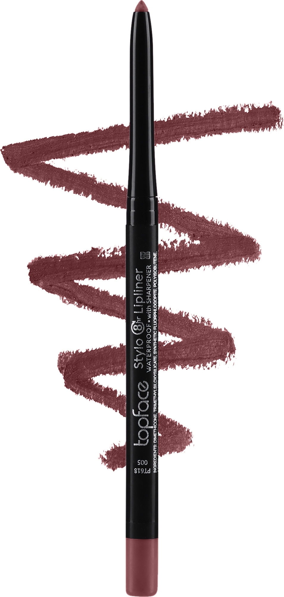 Automatischer wasserfester Lipliner - TopFace Waterproof Stylo Lipliner — Bild 003