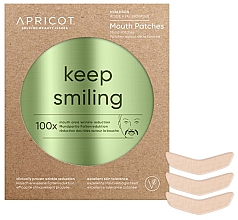 Düfte, Parfümerie und Kosmetik Lippenkonturpflaster mit Hyaluronsäure - Apricot Keep Smiling Mouth Patches