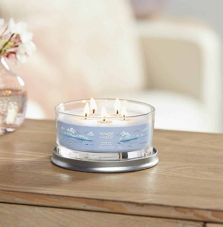 Duftkerze im Glas Ocean Air Fünf Dochte - Yankee Candle Singnature — Bild N3