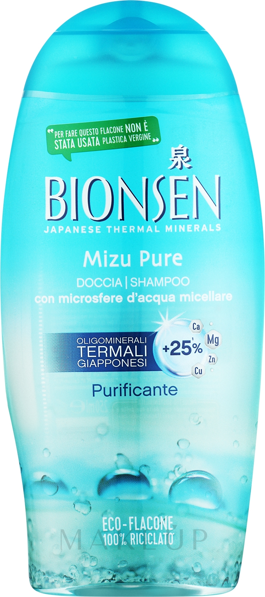 Shampoo-Duschgel - Bionsen Shampoo & Shower Gel Mizu Purifying — Bild 250 ml